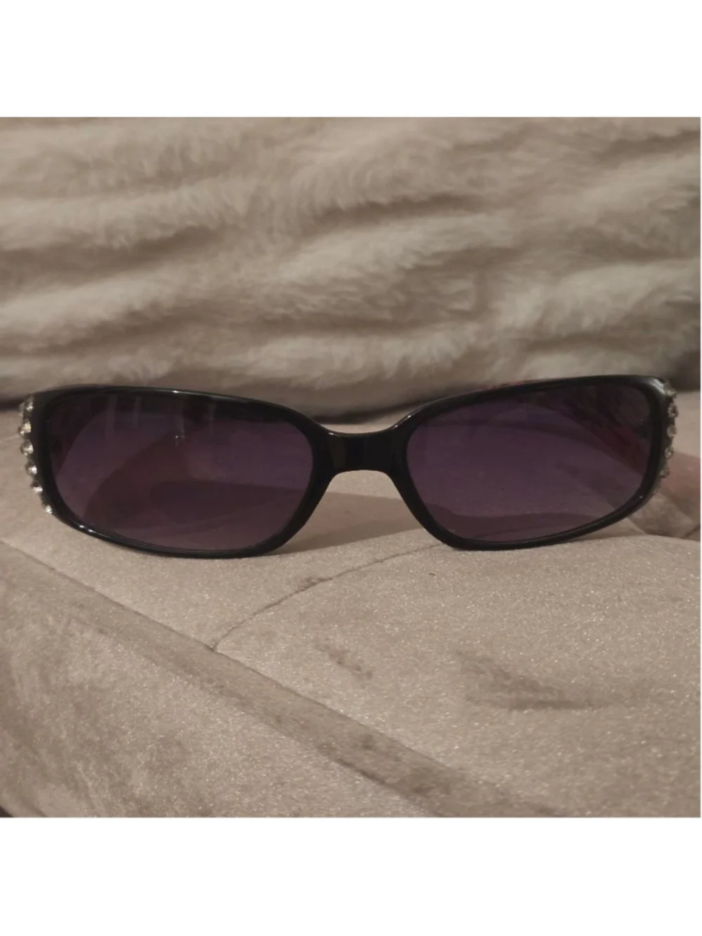 Women's Unbranded BLING Black & Pink Zebra Print Sunglasses One Size